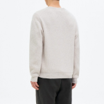 8 seconds Raccoon Blended Round Cardigan — Beige