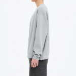 8 seconds Double-Faced Y-Neck Basic Cardigan — Light Grey