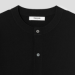 8 seconds Openwork Detail Round Cardigan — Black