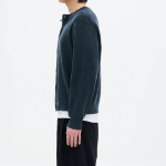8 seconds Minimal Round Cardigan — Blue