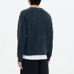 8 seconds Minimal Round Cardigan — Blue