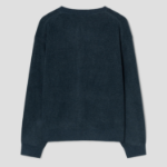 8 seconds Minimal Round Cardigan — Blue