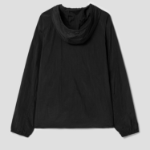 8 seconds Hooded Short Windbreaker — Black