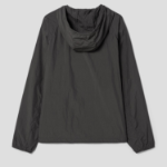 8 seconds Hooded Short Windbreaker — Brown