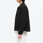 8 seconds Light Collar Windbreaker — Black