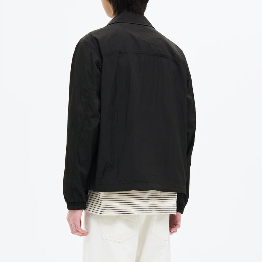 8 seconds Light Collar Windbreaker — Black