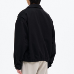 8 seconds Heavy Twill Collar Short Blouson — Black