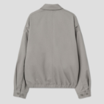 8 seconds Heavy Twill Collar Short Blouson — Beige