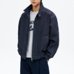 8 seconds Non-Fade Denim Outer — Navy