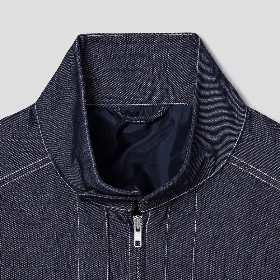 8 seconds Non-Fade Denim Outer — Navy