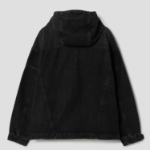 8 seconds Denim Hood Shell Parka — Ash