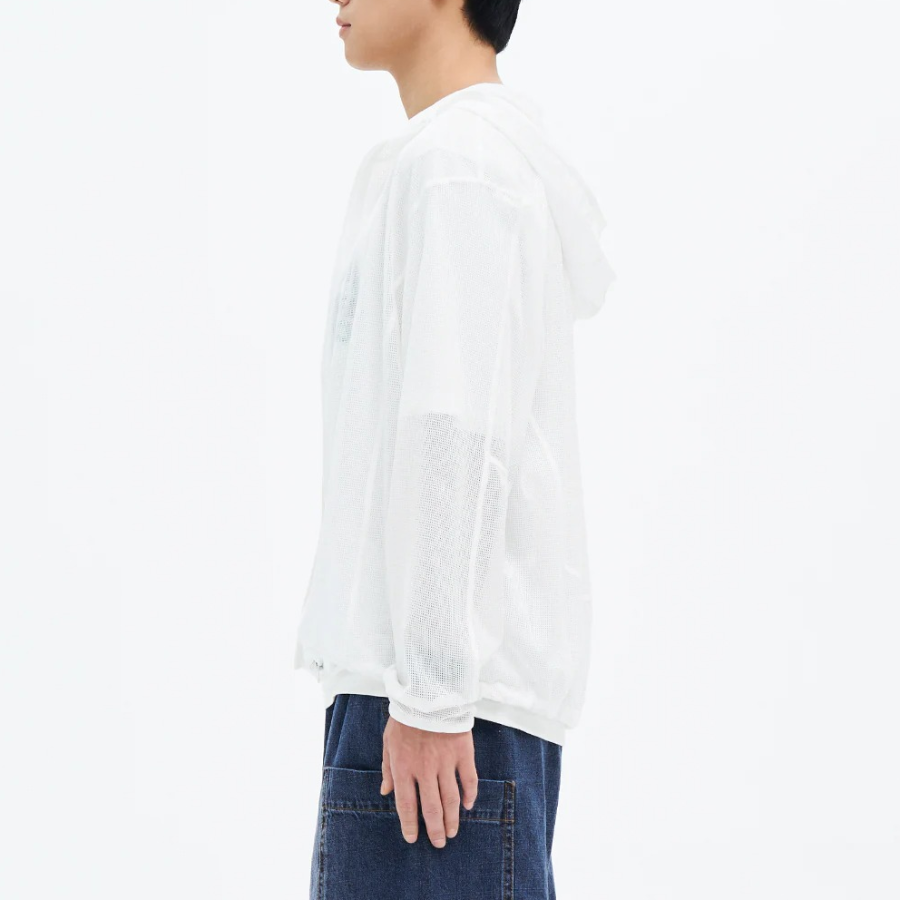 8 seconds Mesh Hood — White