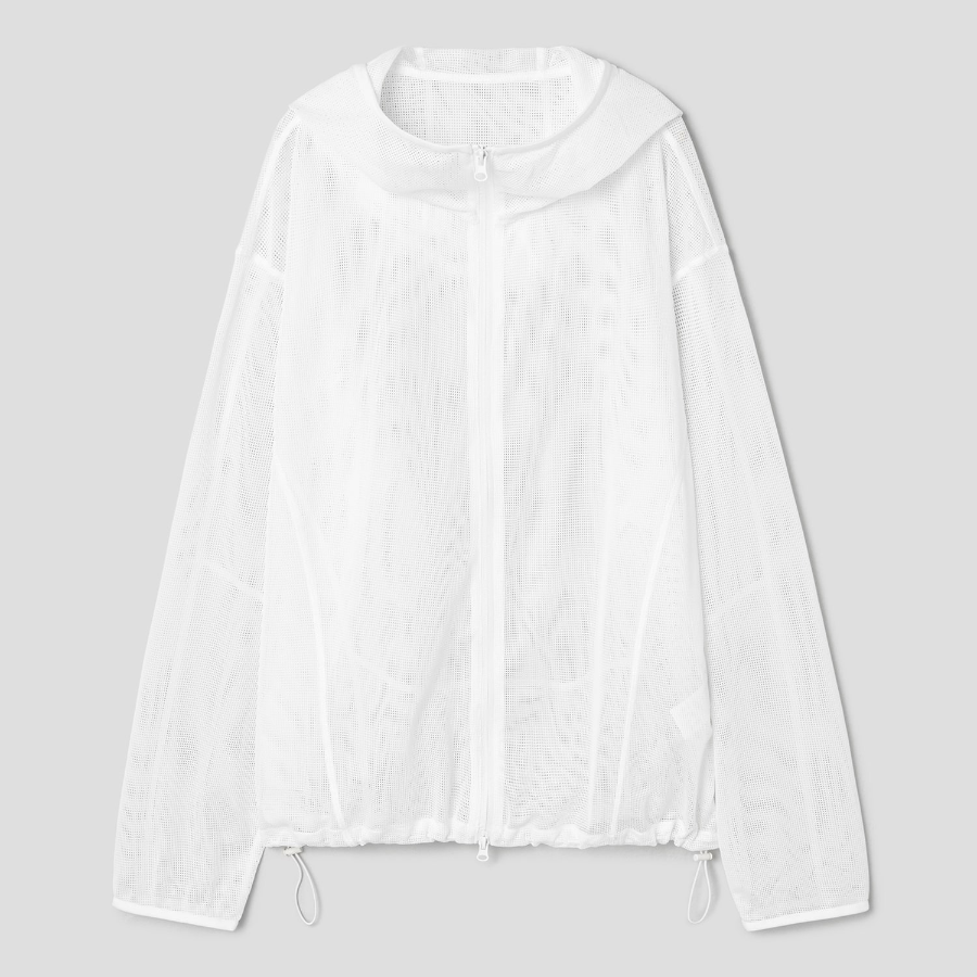 8 seconds Mesh Hood — White