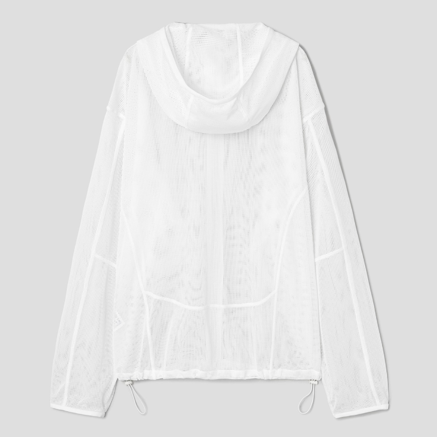 8 seconds Mesh Hood — White
