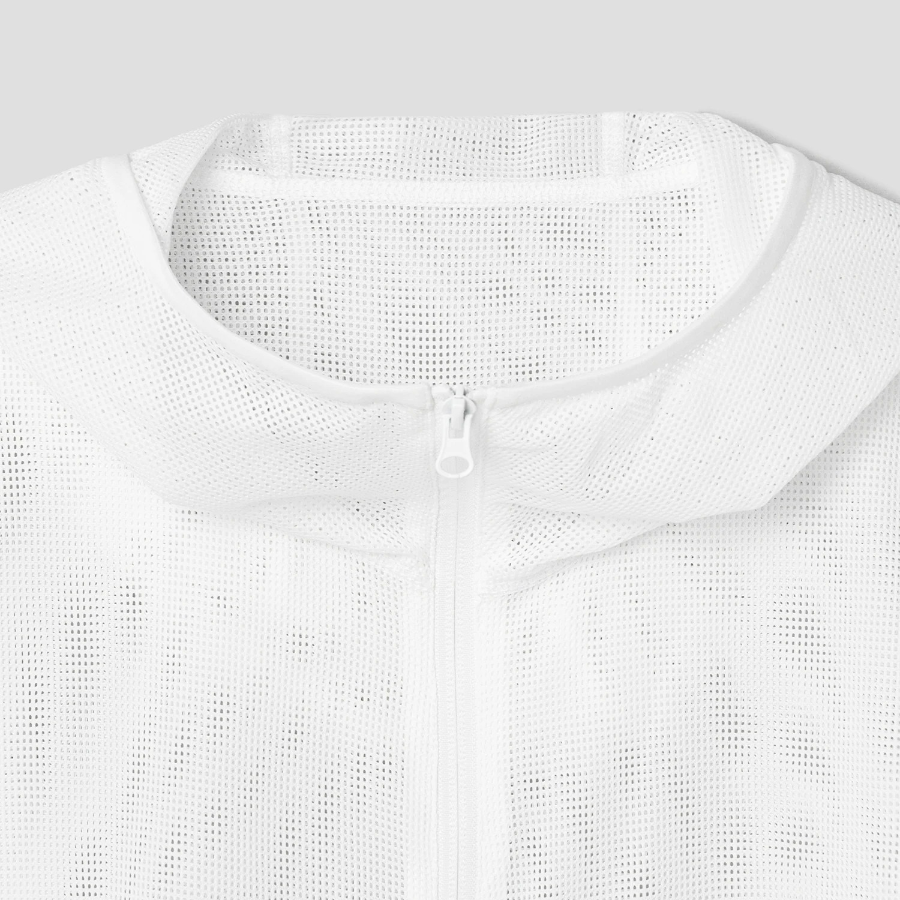 8 seconds Mesh Hood — White