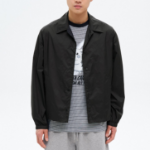 8 seconds Phantom Nylon Coach Jumper — Black