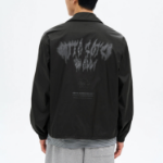 8 seconds Phantom Nylon Coach Jumper — Black