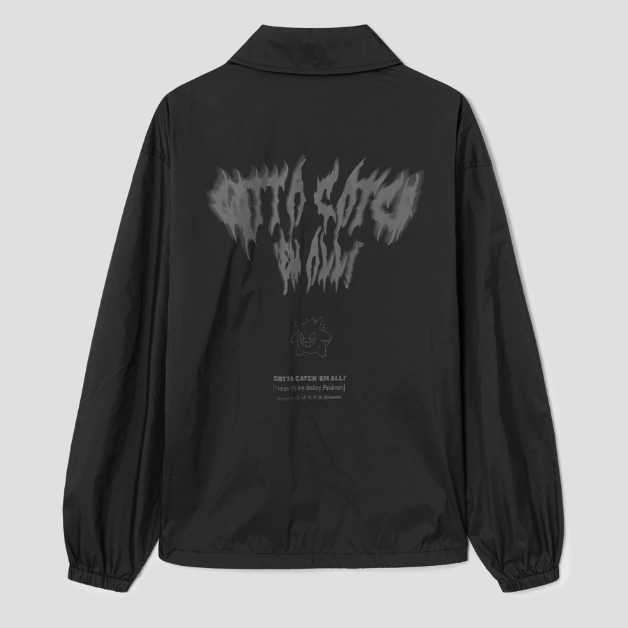 8 seconds Phantom Nylon Coach Jumper — Black