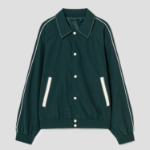 8 seconds Nylon Varsity Jumper — Green