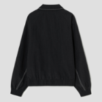 8 seconds Nylon Varsity Jumper — Black