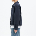 8 seconds Garment Dyed Zip-Up Jacket — Navy
