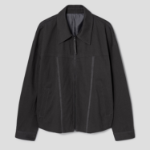 8 seconds Peach Twill Collar Blouson — Ash