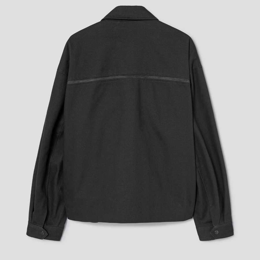 8 seconds Peach Twill Collar Blouson — Ash