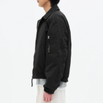 8 seconds Crop Nylon MA-1 — Black