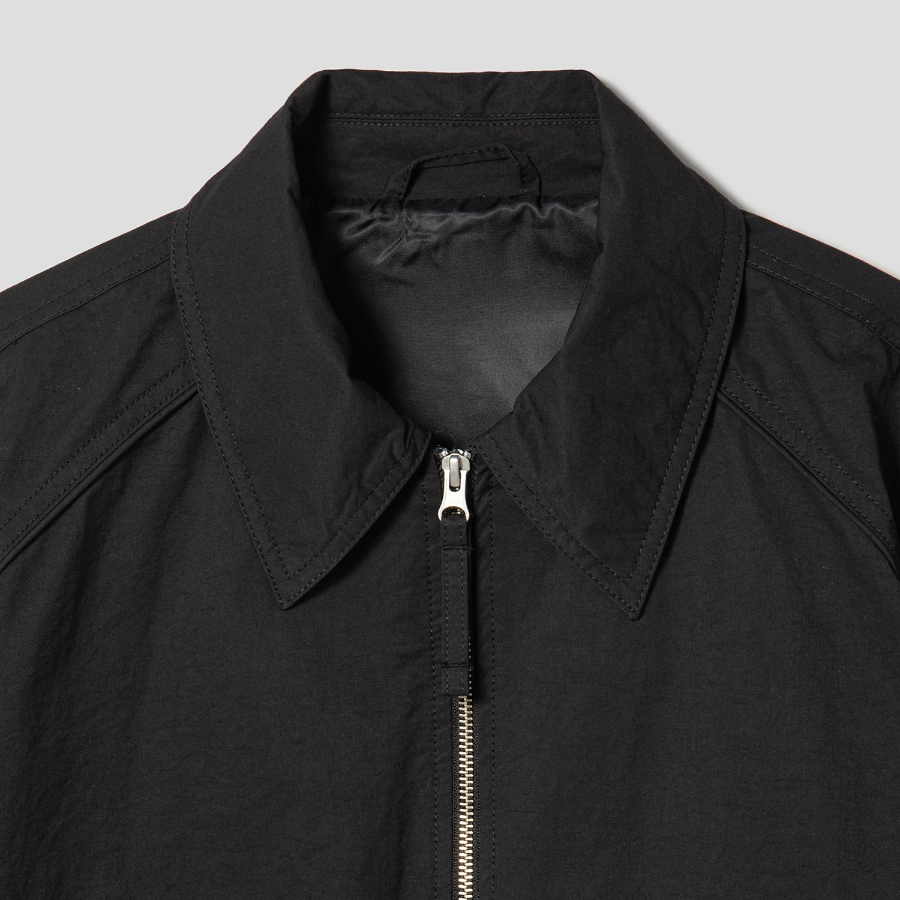 8 seconds Crop Nylon MA-1 — Black