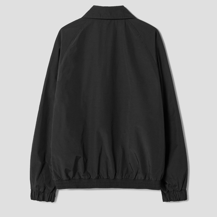 8 seconds Collar Zip-Up Blouson — Black