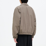 8 seconds Collar Zip-Up Blouson — Khaki