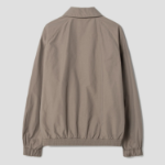 8 seconds Collar Zip-Up Blouson — Khaki