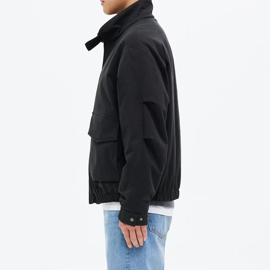 8 seconds Padded Harrington Jacket — Black