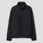 8 seconds Padded Harrington Jacket — Black