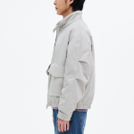 8 seconds Padded Harrington Jacket — Light Grey