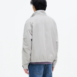 8 seconds Padded Harrington Jacket — Light Grey