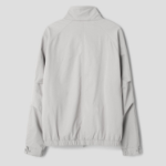 8 seconds Padded Harrington Jacket — Light Grey