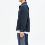 8 seconds Lightweight Panel Denim Shacket — Blue