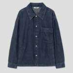 8 seconds Lightweight Panel Denim Shacket — Blue