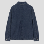 8 seconds Lightweight Panel Denim Shacket — Blue