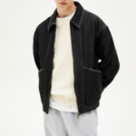 8 seconds Denim Drizzler Jacket — Black