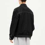 8 seconds Denim Drizzler Jacket — Black