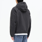 8 seconds Hooded Peach Cotton Outer — Ash