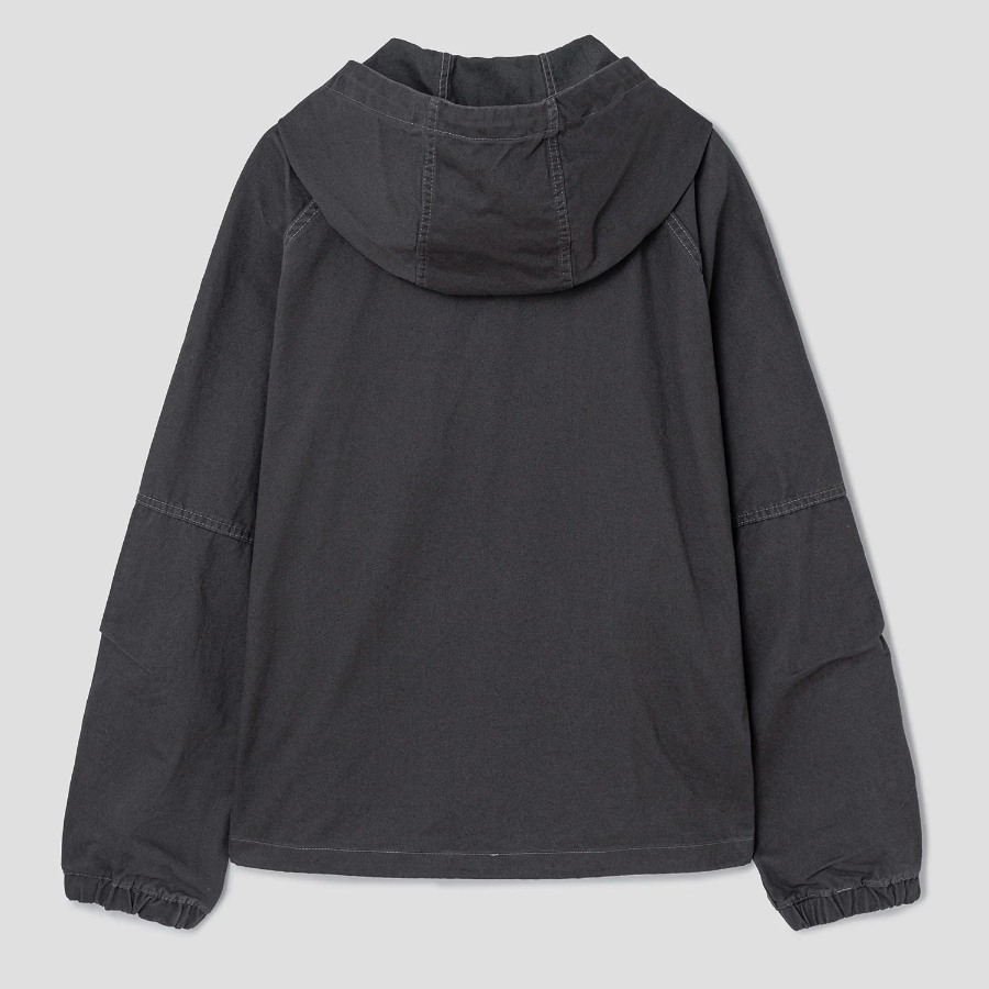 8 seconds Hooded Peach Cotton Outer — Ash