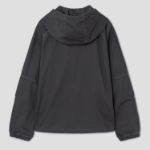 8 seconds Hooded Peach Cotton Outer — Ash