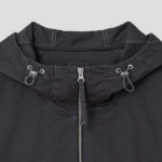 8 seconds Hooded Peach Cotton Outer — Ash