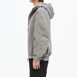 8 seconds Hooded Peach Cotton Outer — Khaki