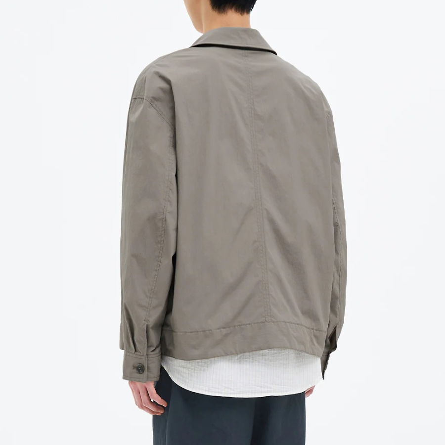 8 seconds Nylon Blouson Jacket — Beige