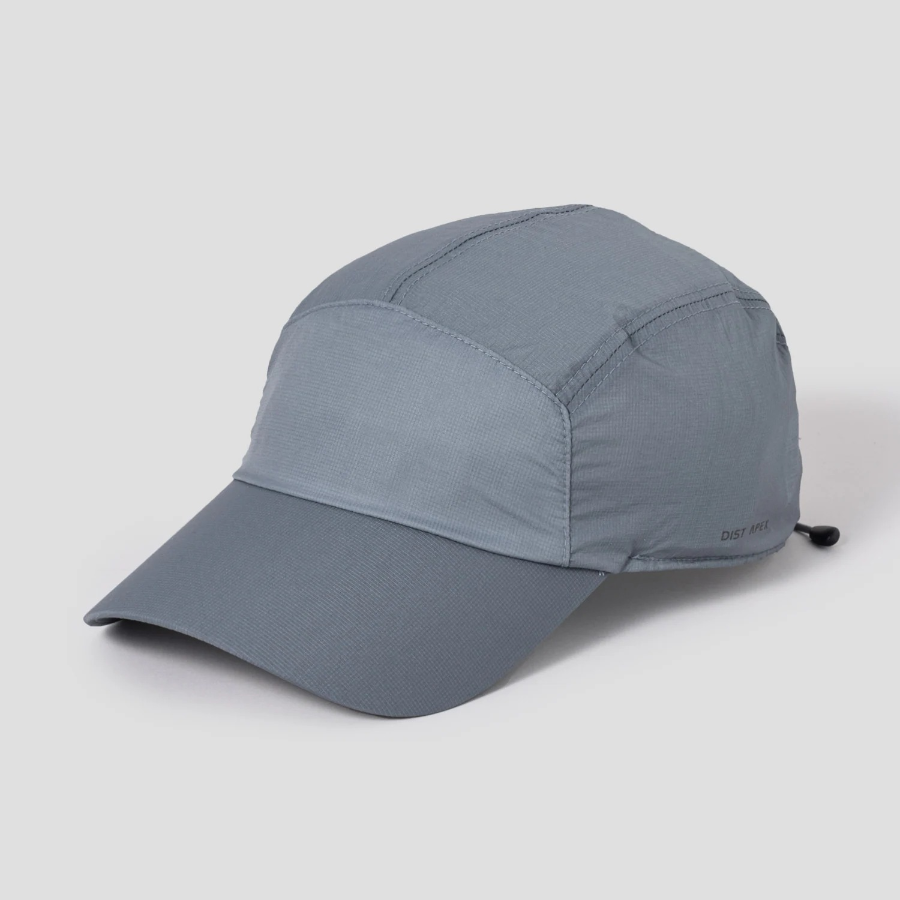 8 seconds Running Summer Lightweight Camp Cap — Grey