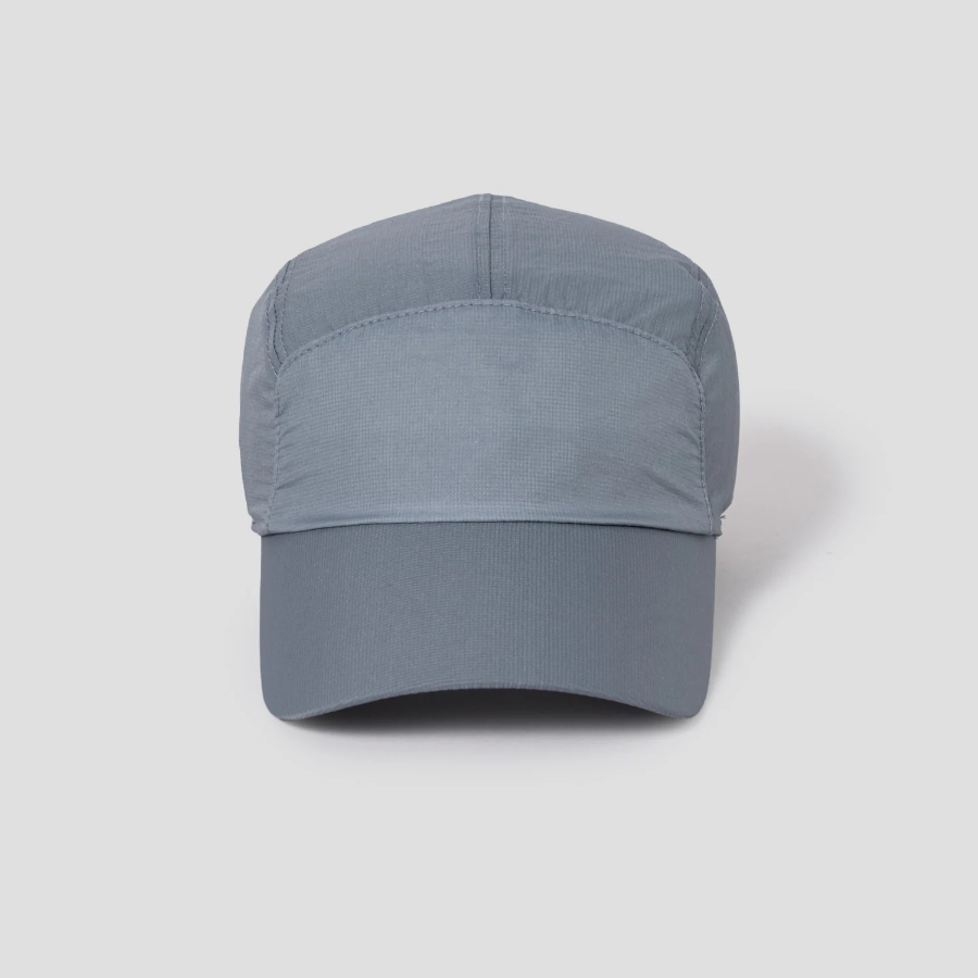 8 seconds Running Summer Lightweight Camp Cap — Grey